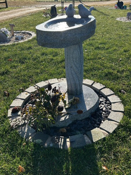 Memorial Bird Bath