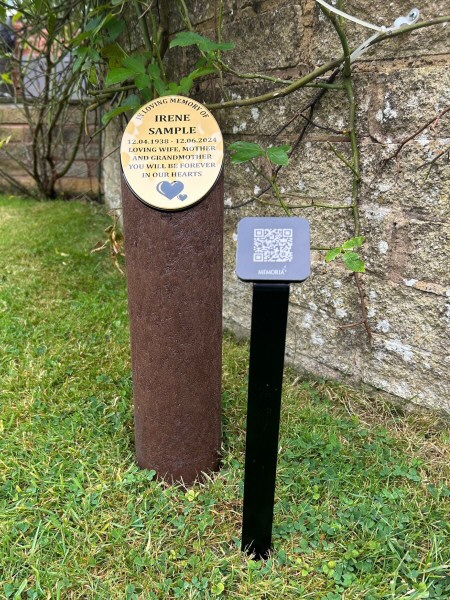 Life Story QR Code Plaques